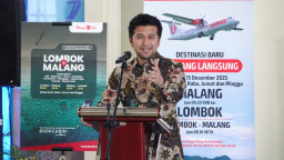 Penerbangan Perdana Wings Air Lombok–Malang Resmi Dibuka