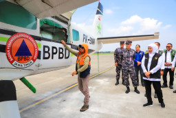 Gubernur Khofifah Pastikan Mitigasi Bencana Hidrometeorologi Berjalan Optimal