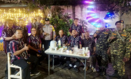 Wujud Hubbul Wathon, Puluhan Banser Sawahan Amankan Gereja di Surabaya