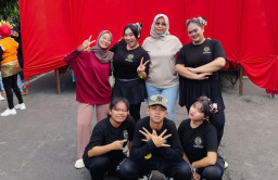 Luar Biasa! Kartar Putat Jaya Juara Senam Hari Ibu Meski Persiapan 4 Hari