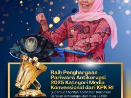 Pemprov Jatim Raih Penghargaan Pariwara Anti Korupsi 2025 dari KPK RI