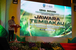 Melalui Gema Inovasi Pengembangan Tembakau, Jatim Dorong Lahirnya Agropreneur Muda Berdaya Saing