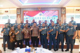 Dankodaeral V Terima Kunjungan Bupati Sidoarjo, Bahas Penanaman Mangrove di Pesisir Cemandi