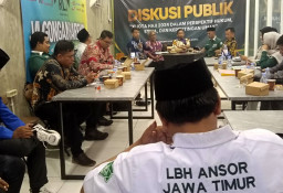 LBH GP Ansor Jatim Gelar Diskusi Publik: Sebut Penetapan Tersangka Gus Yaqut Belum Penuhi Unsur Pidana