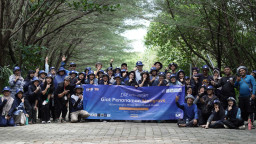 Peringati Hari Lahan Basah Dunia, Tim Lembaga Manajemen Infaq Tanam Magrove