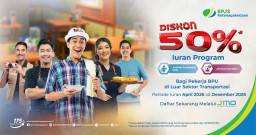 Kabar Gembira, Iuran BPJS Ketenagakerjaan Peserta BPU Turun Drastis