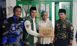 Ansor dan GAMKI Jatim Ziarah ke Rumah Riyanto, Rawat Simbol Toleransi