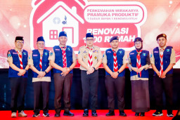 Sekdaprov Adhy Dorong Program 1 Gudep 1 RTLH dan Jalur Prestasi Pramuka