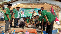 Satu Desa Satu Rumah di Lenteng, Jadi Pionir Bedah Rumah Ansor Jatim