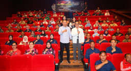 Kisah Nyata Heroik TNI AL di Selat Malaka Tayang, Koarmada II Gelar Nobar