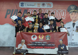 Kabupaten Blitar Borong 5 Emas dan Segel Juara Umum 2 Youth di Kejurprov IBCA MMA