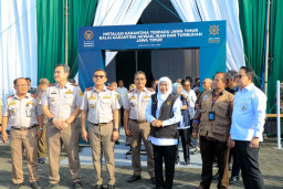 Gubernur Khofifah dan Kepala Badan Karantina RI Resmikan Karantina Terpadu 
