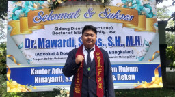 Dari Gili Iyang ke Puncak Akademik: Kisah Mawardi Tuntaskan Doktor 4 Semester di UIN Malang