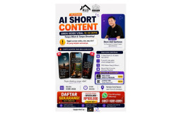 Bikin Konten Tanpa Ribet, Yuk Ikutan Pelatihan AI Short Content Bareng RLD
