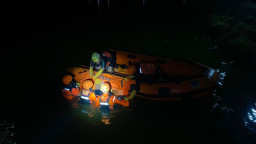 Dua Pengendara Motor Tewas di Waduk Kalimati Sidoarjo