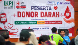 IKPI Surabaya Donorkan 213 Kantong Darah, Langsung Borong Kupon PMI Rp50 Juta