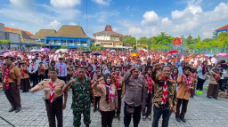 Pelantikan Pramuka Garuda Sukolilo Pecahkan Dua Rekor MURI Sekaligus