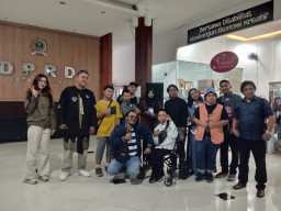 Temu Kenal Yayasan D'Mart Tithiek Tenger dan Tim YouTuber Jo Panda Bahas Proyek Film Inspiratif tentang Difabel