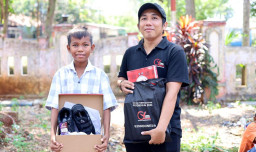 Anwar Sadad Bermimpi Jadi TNI AL, Dapat Seragam Sekolah dari G25 Indonesia