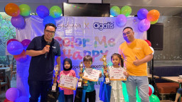 Libur Sekolah, Anak-anak Surabaya Asah Kreativitas Lewat Lomba Mewarnai