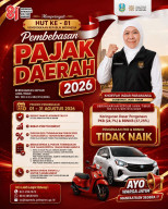 Gubernur Khofifah Bebaskan Pajak Daerah Sepanjang Agustus 2026