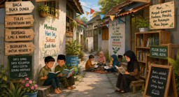 Muktamar ke-35 NU, Kampung Literasi Gang Aufa Siapkan Buku dan Kuliner