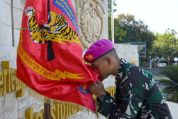 Prajurit Petarung Muda Korps Marinir Resmi Masuk Brigif 2 Marinir, Siap Tempaan Menjadi Prajurit Petarung Profesional