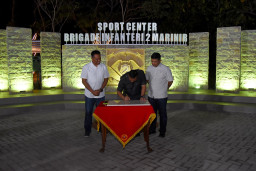 Pangkormar Resmikan Sport Center Brigif 2 Marinir, Perkuat Pembinaan Prajurit dan Buka Akses Olahraga untuk Masyarakat