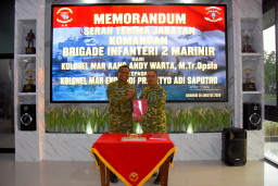 Memorandum Sertijab Danbrigif 2 Marinir, Awal Pergantian Kepemimpinan