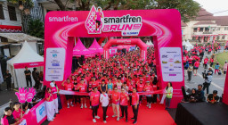 SMARTFREN RUN Malang Hadirkan Olahraga, Komunitas dan UMKM