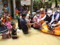 Tinjau Banjir Pamekasan, Gubernur Khofifah Puji Penanganan GerCep