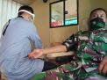 Prajurit Lanal Tegal Sumbangkan Darah untuk Kemanusiaan