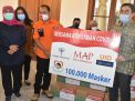 Gajah Tunggal Group Sumbang 100 Ribu Masker ke Pemprov Jatim
