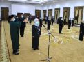 Terapkan Distancing, Gubernur Jatim Lantik Pejabat di Tengah Wabah Corona