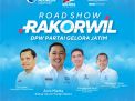 Gelora Jatim Rapatkan Barisan Gelar Road Show Rakorwil