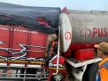 Dua Truk Bertabrakan di Tol Madiun, Seorang Sopir Tewas