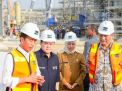 Presiden Jokowi Tinjau Pembangunan Smelter Freeport di JIIPE Gresik 