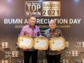 Top CEO BUMN Awards 2021 untuk Dirut dan Dirkeu PT Jasa Raharja