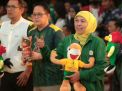 Kick Off Maskot dan Logo Porprov VIII Jatim 2023, Ini Pesan Khofifah 