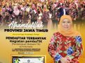 Gubernur Khofifah Terima Penghargaan dari Kemendikbudristek RI