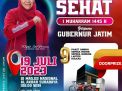 Bersama Gubernur Khofifah, Jalan Sehat Bertabur Doorprize dan Hadiah Umroh