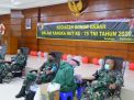 Anggota Korem 084/Bhaskara Jaya Ikuti Donor Darah