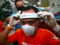 VES Bojogres Sumbang 1000 Face Shields untuk Tenaga Medis Puskesmas