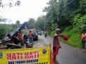 Ambrolnya Talud Jembatan Membahayakan, Sejumlah Titik Dipasang Rambu