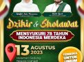 Gubernur Khofifah Ajak Masyarakat Dzikir, Sholawat Bersama Habib Syech
