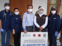 PT Siantar Top Kirim APD ke Gugus Tugas Covid-19 Pemprov Jatim