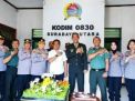Kodim 0830/Surabaya Utara Terima Surprise Dari Polrestabes Surabaya