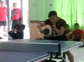 Yonif 5 Mar Raih Juara Pertama Tenis Meja Pada HUT Ke 60 Brigif 2 Mar