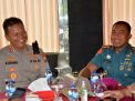 Jaga Soliditas , Danbrigif 2 Mar Terima Kunjungan Kapolresta Sidoarjo