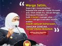 Gubernur Khofifah Ajak Kembali Pakai Masker dan Perketat Prokes